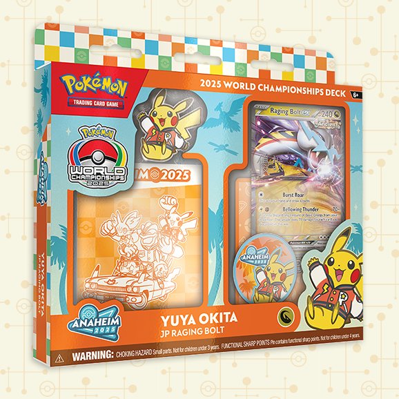 Pokemon: 2025 World Championship Deck - JP Raging Bolt