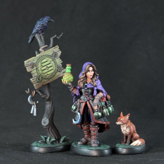 Bones Dungeon Dwellers: Elowyn the Nettlewitch