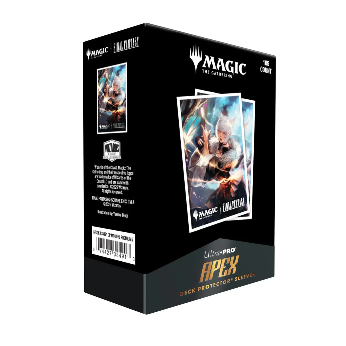 MAGIC: THE GATHERING®—FINAL FANTASY™ Y’shtola Rhul 105ct APEX® DECK PROTECTOR® Sleeves Premium Z for Magic: The Gathering