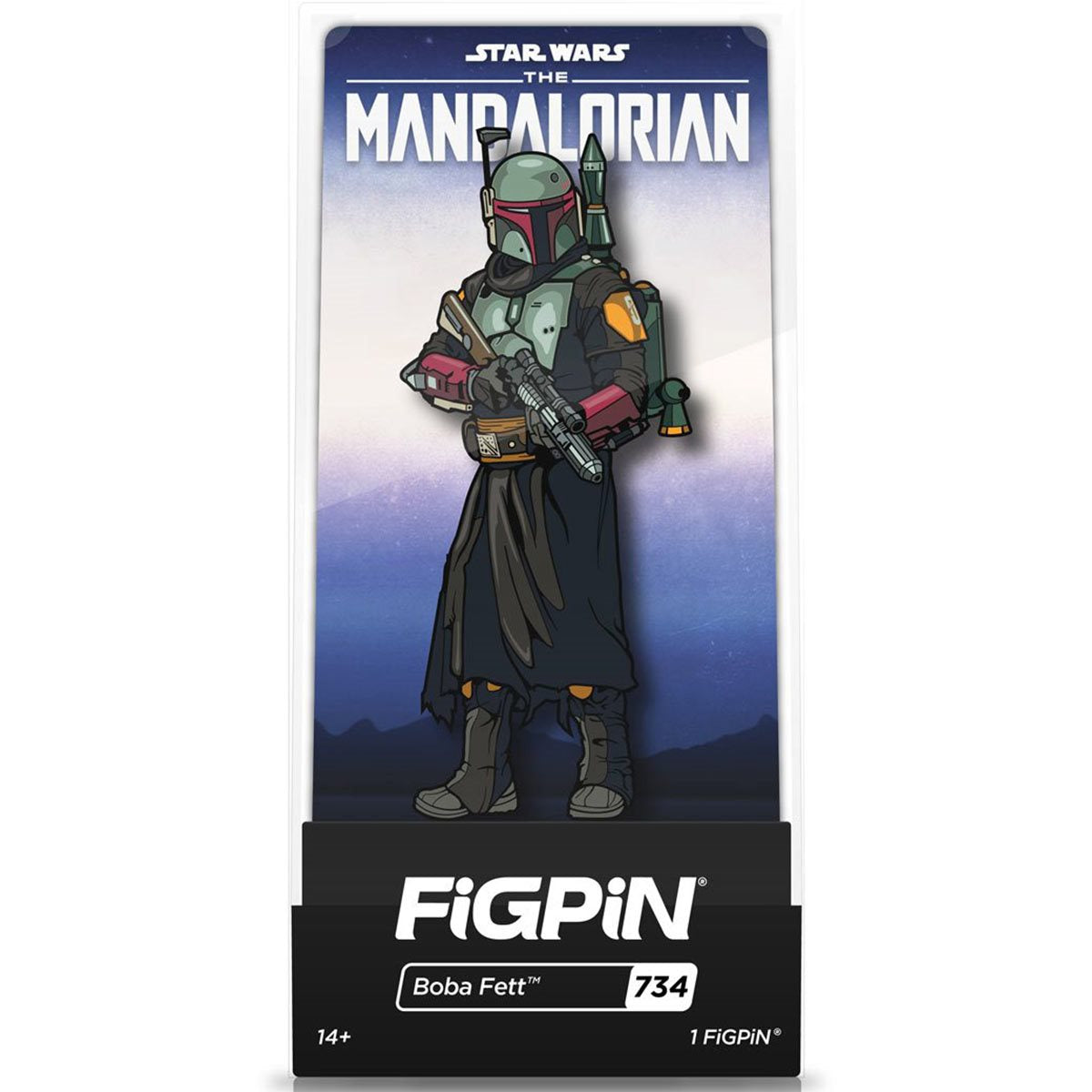 FiGPiN: The Mandalorian - Boba Fett (734)