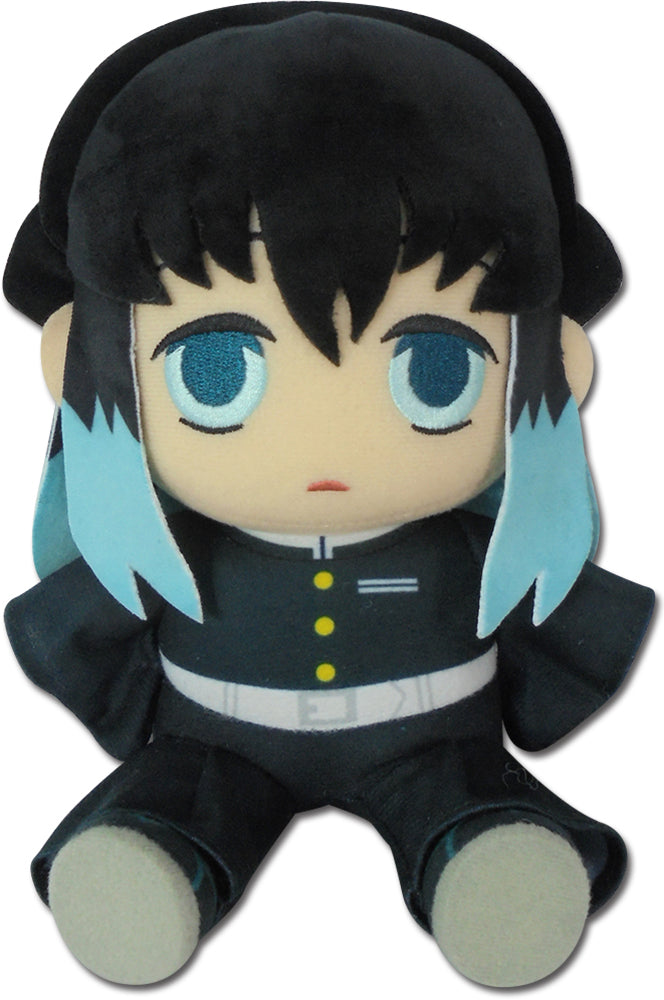 Demon Slayer Muichiro Tokito Plush 7 Inch - Official Kimetsu no Yaiba Sitting Plushie