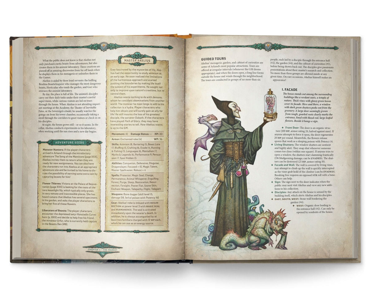 Dragonbane RPG: Arkand City of Waves and Flames