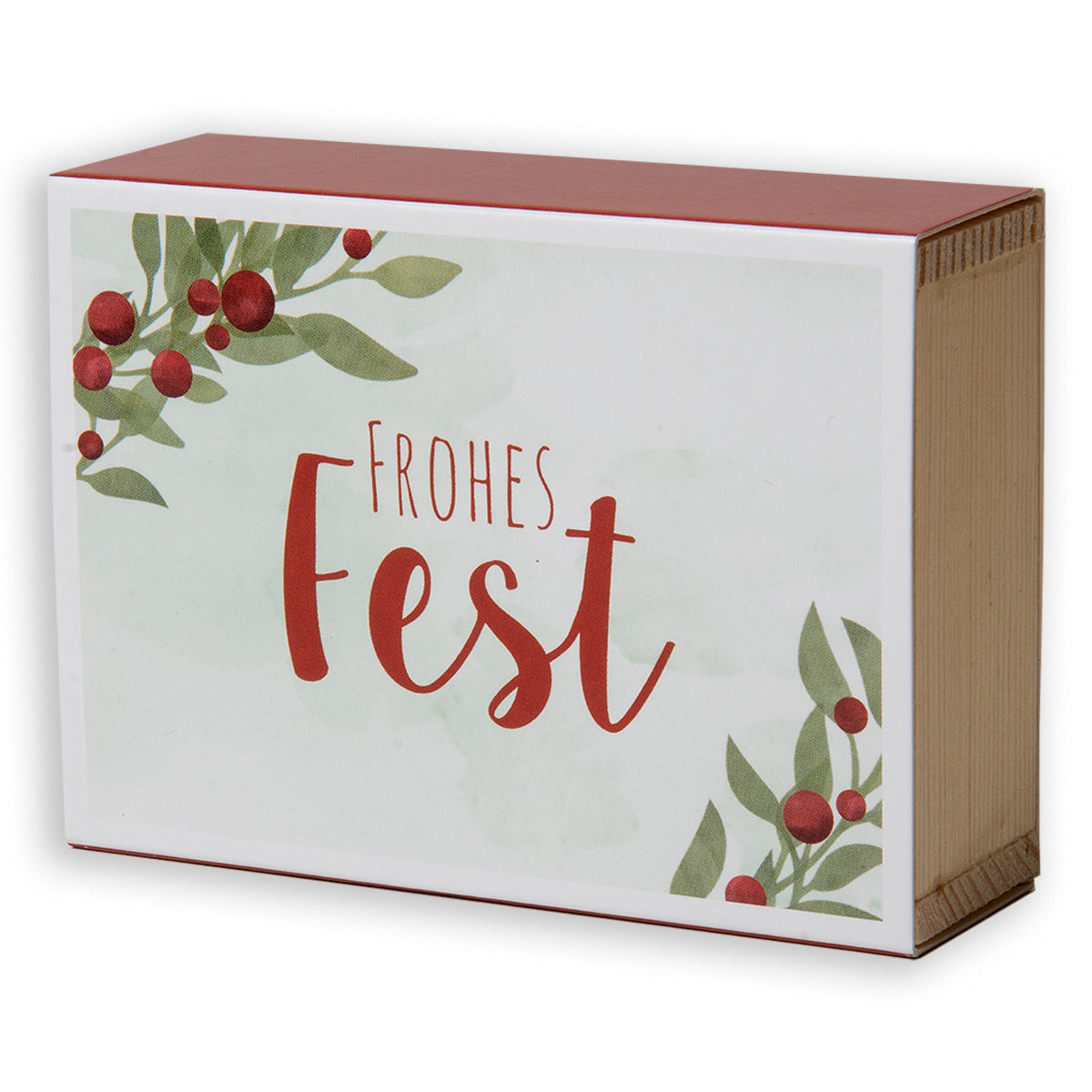 Congratulations box - Santa checking his list