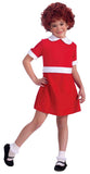 Girls Little Orphan Annie Costume