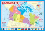 Puzzle: Educational Charts for Kids - Map of the Canada