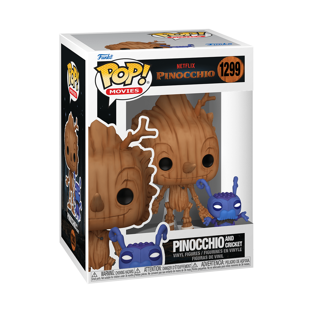 POP! Movies: Pinocchio- Pinocchio and Cricket