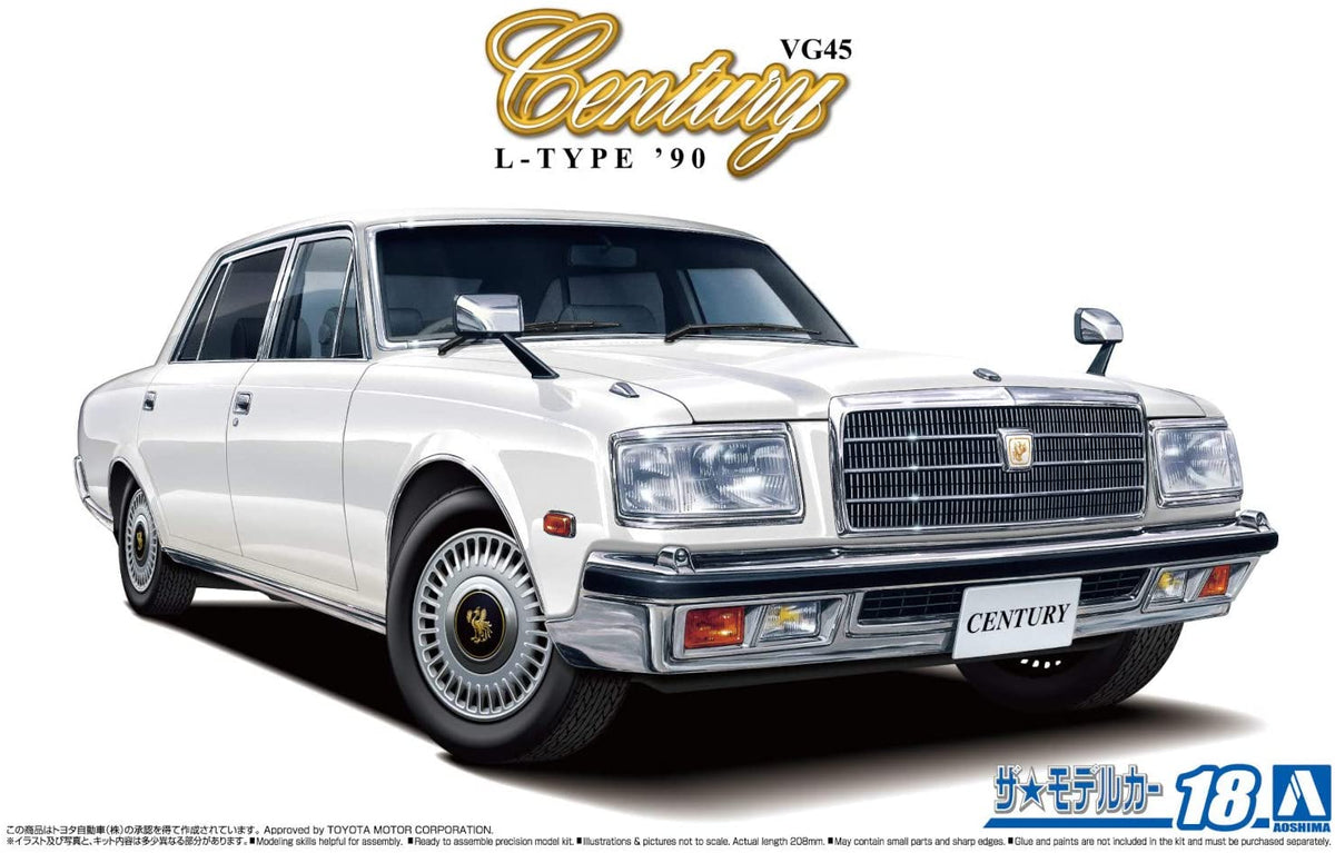 1/24 TOYOTA VG45 CENTURY L-TYPE '90 Model Kit Figure