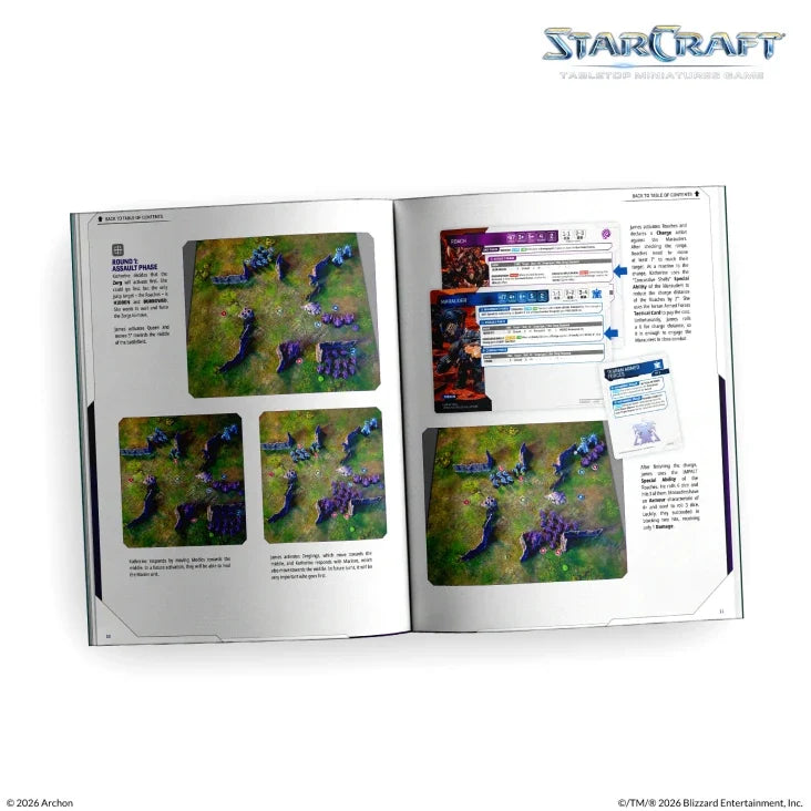 StarCraft The Miniatures Game: Core Rules Book