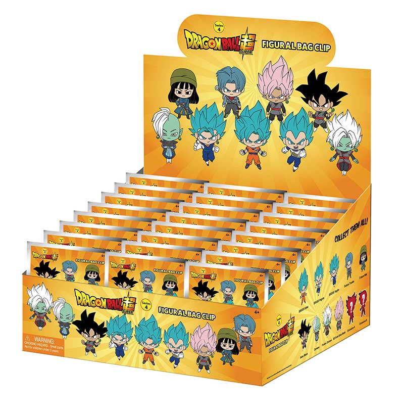 Dragon Ball Super 3D Foam Bag Clip – Series 4 Blind Bag