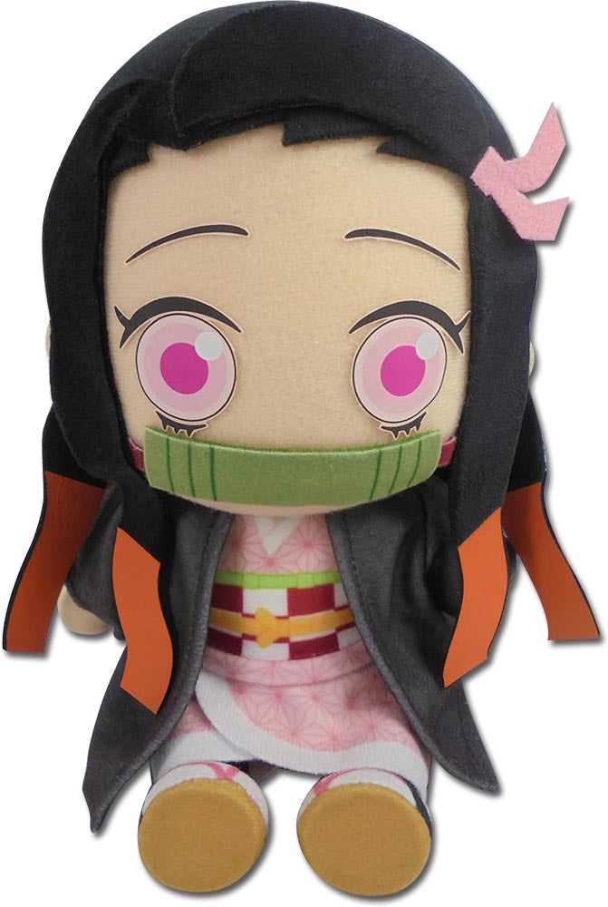 Demon Slayer Nezuko Kamado 7'' Sitting Plush – Official Licensed Collectible