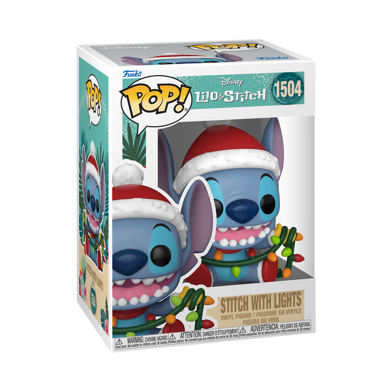(PRE-ORDER) POP! Disney: Stitch HLDY– Stitch w/Lights