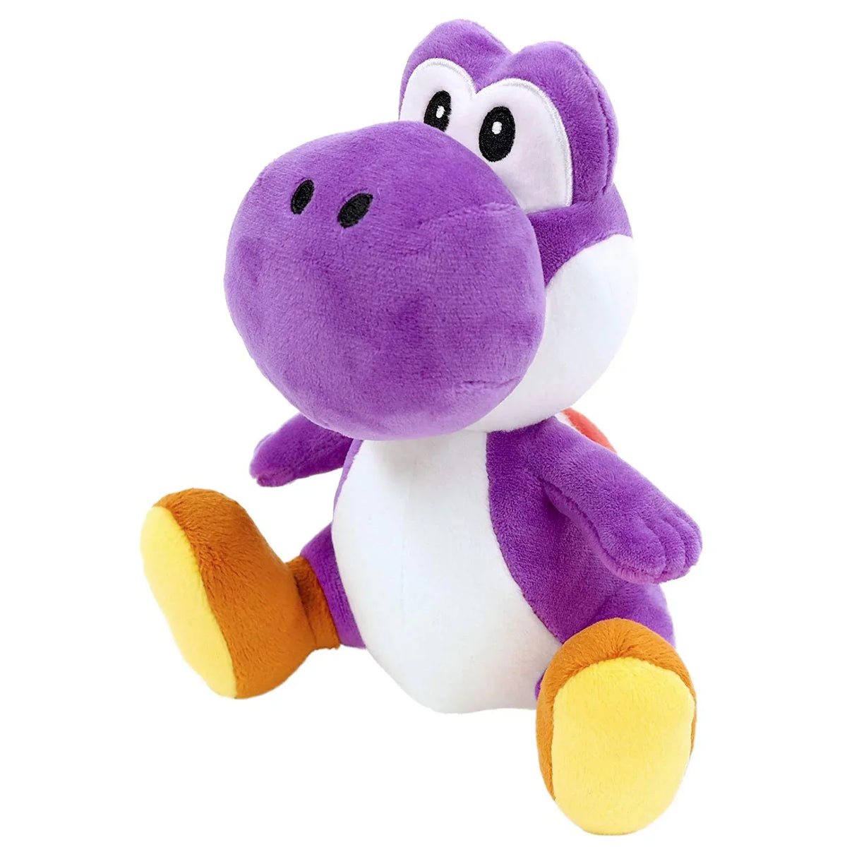 Super Mario All Star Yoshi - Purple Yoshi Plush, 7"