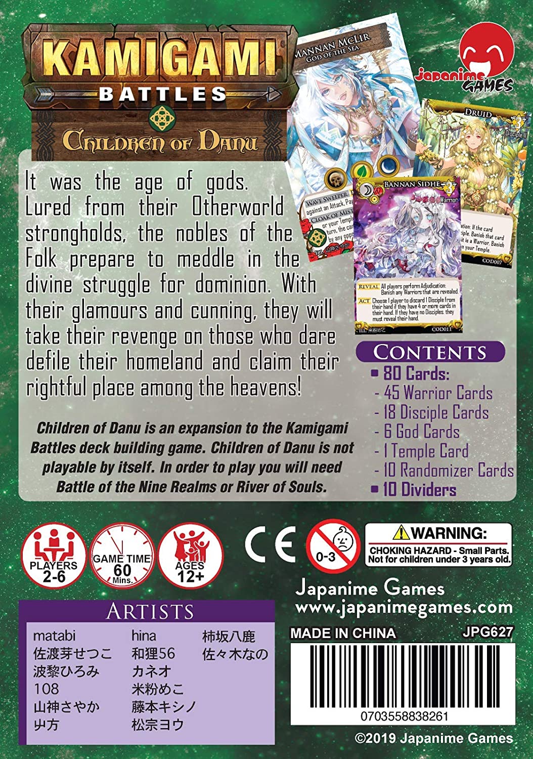 Kamigami Battles: Children of Danu Expansion