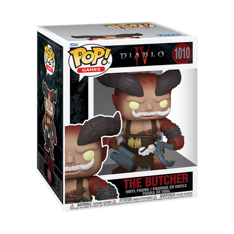(PRE-ORDER) POP! Super: Diablo 4- The Butcher
