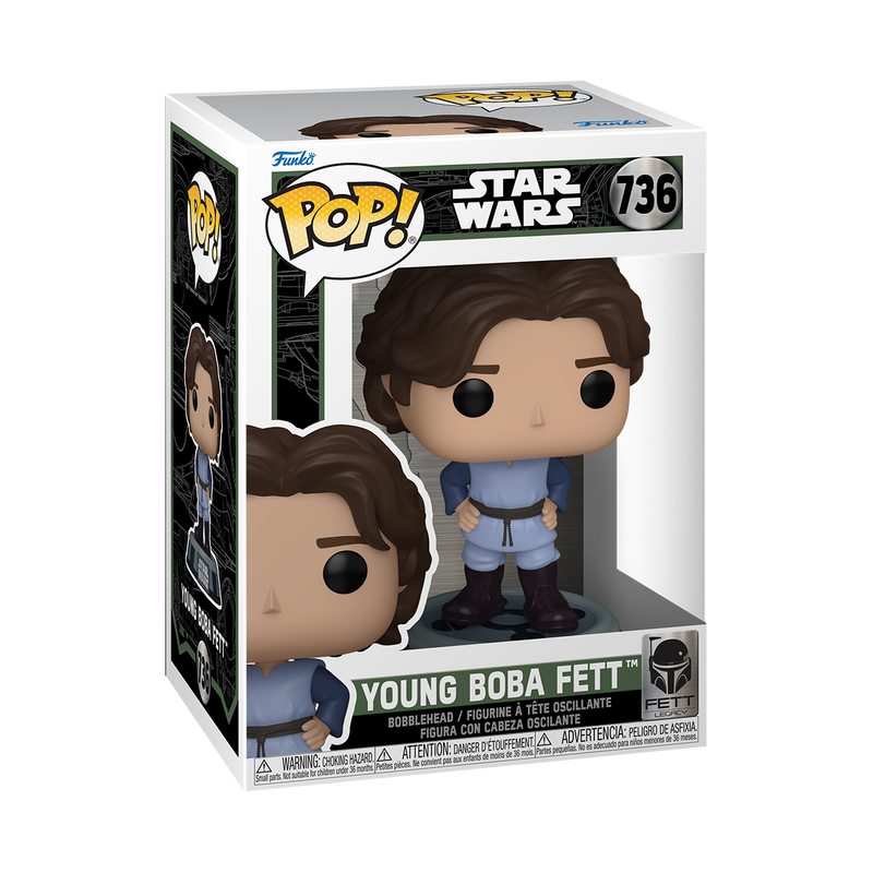 (PRE-ORDER) POP! Star Wars: FL- Boba Fett (Young)