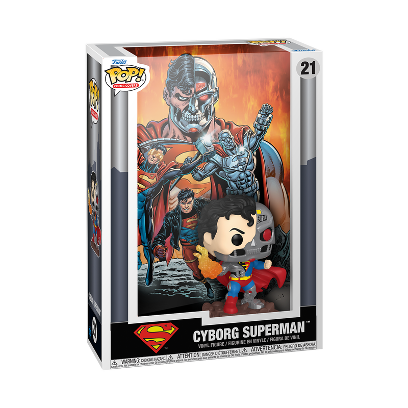 (PRE-ORDER) POP! Comic Cover: DC- Cyborg Superman