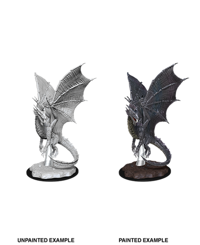 D&D: Nolzur's Marvelous Miniatures - Young Silver Dragon
