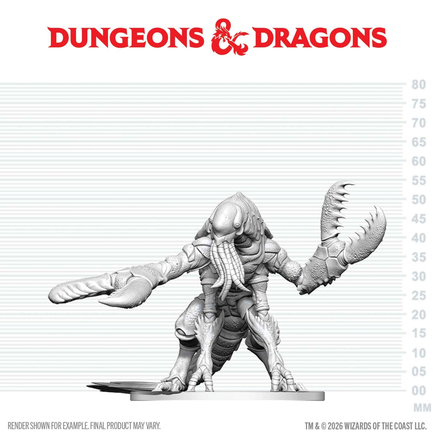 D&D: Nolzur's Marvelous Unpainted Miniatures - Chuul