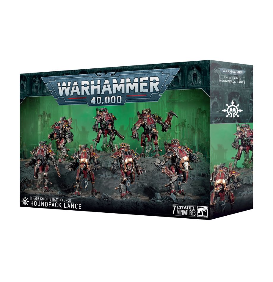 Warhammer 40K: Chaos Knights Battleforce - Houndpack Lance