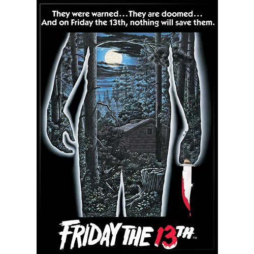Friday the 13th: Movie Poster Magnet