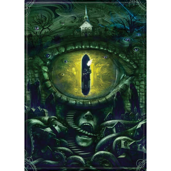Arkham Horror: Investigator of Book Cover Magnet