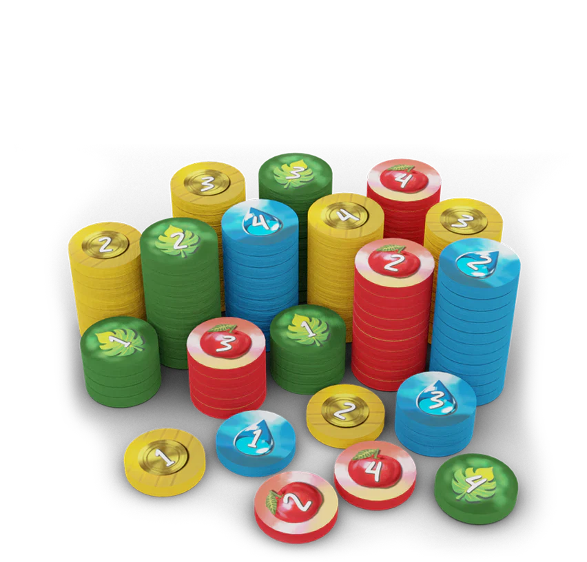 Life of the Amazonia: Upgraded Resource Tokens