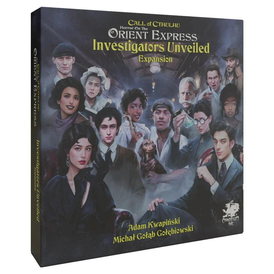 Call of Cthulhu: Horror on the Orient Express The Board Game - Investigators Unveiled Expansion
