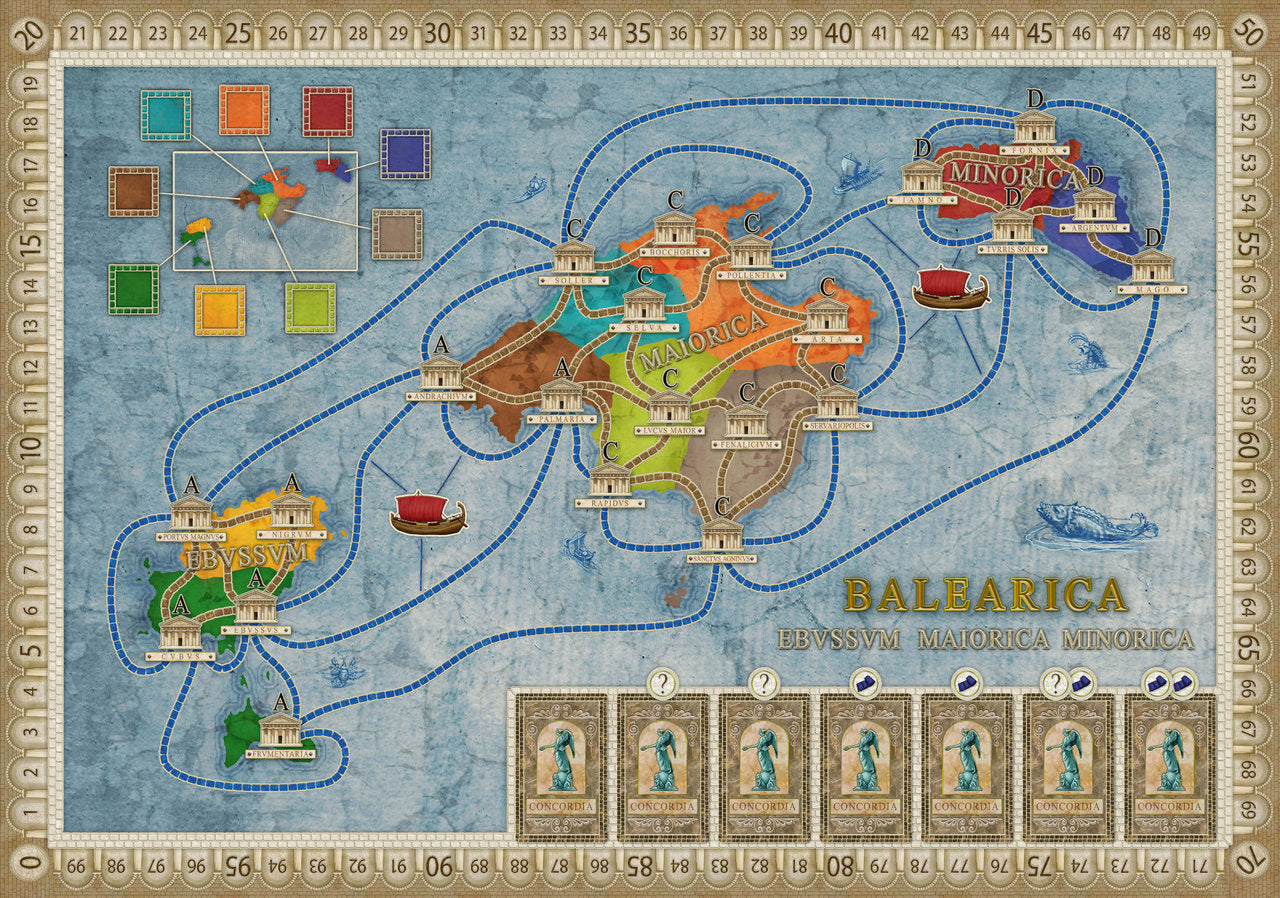 Concordia: Balearica & Italia