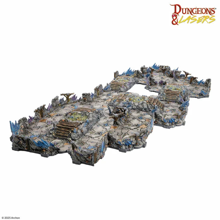 Dungeons & Lasers: Deep Mines Pre-Painted