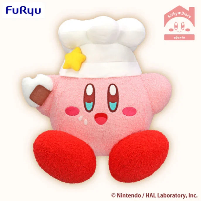 Kirby of the Stars Kirby Diary obento BIG Plush Cook, 13.8"