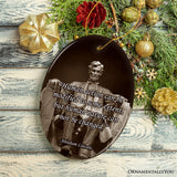 Abraham Lincoln’s Wisdom on Humanity Ceramic Ornament, Profound Quote Keepsake