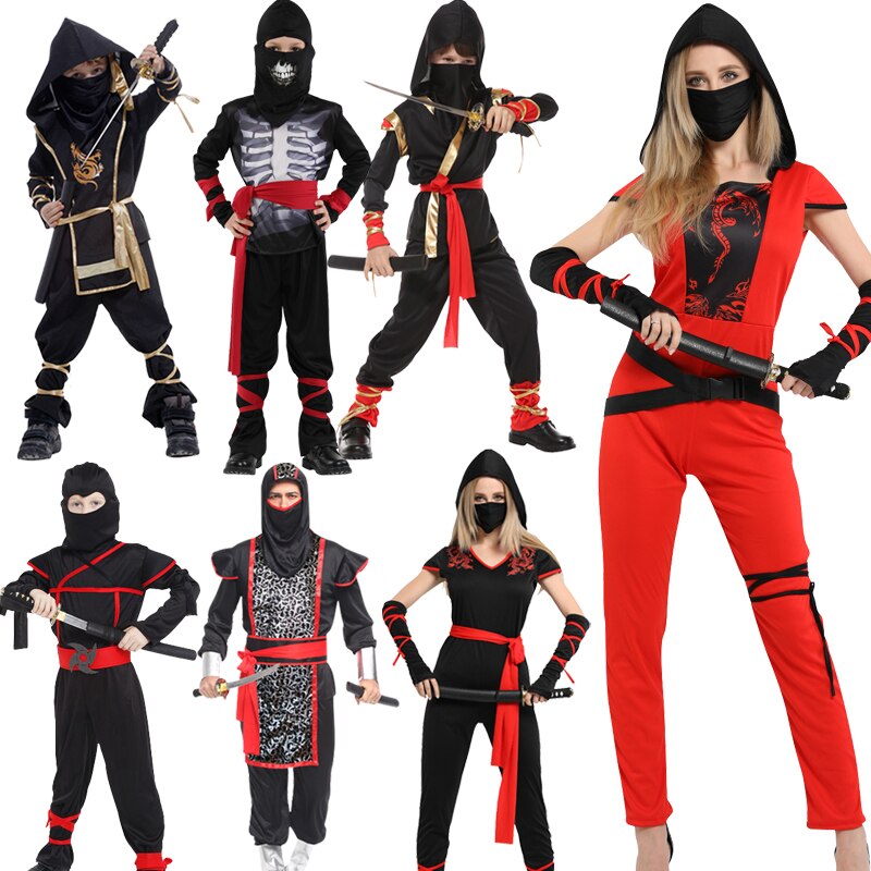 Ninja Party Warrior Halloween Costumes