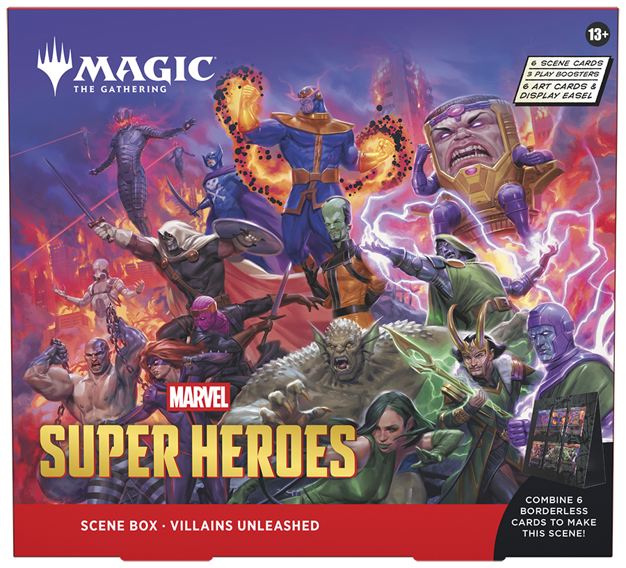 Magic: the Gathering - Marvel Super Heroes - Villains Unleashed Scene Box