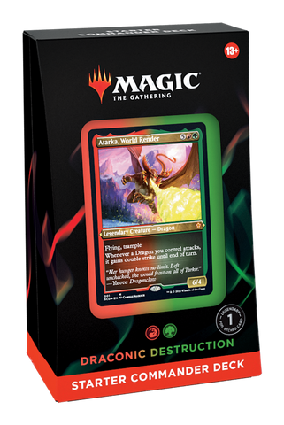 Magic: the Gathering - Starter Commander Deck - Draconic Destruction