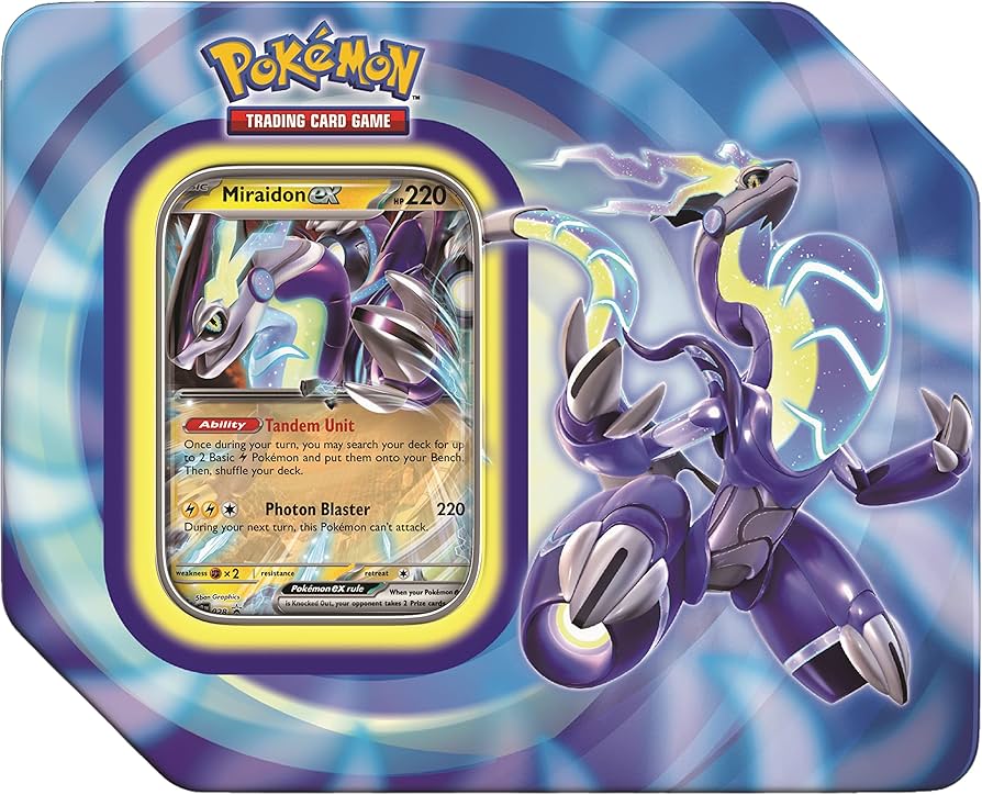 Pokemon: Paldea Legends Tin Miraidon
