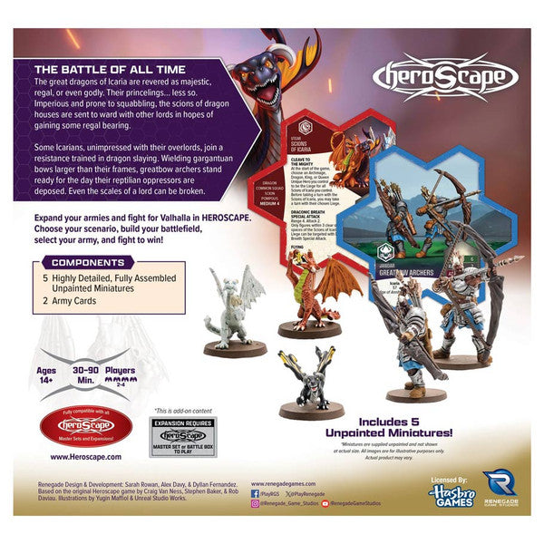 Heroscape: Age of Annihilation - Greatbow Archers and Scions of Icaria Army Expansion