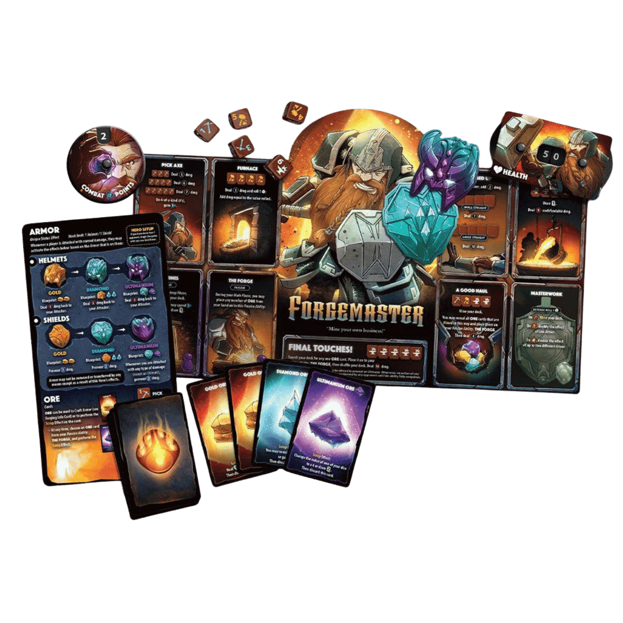 Dice Throne: Hero Pack - Forgemaster