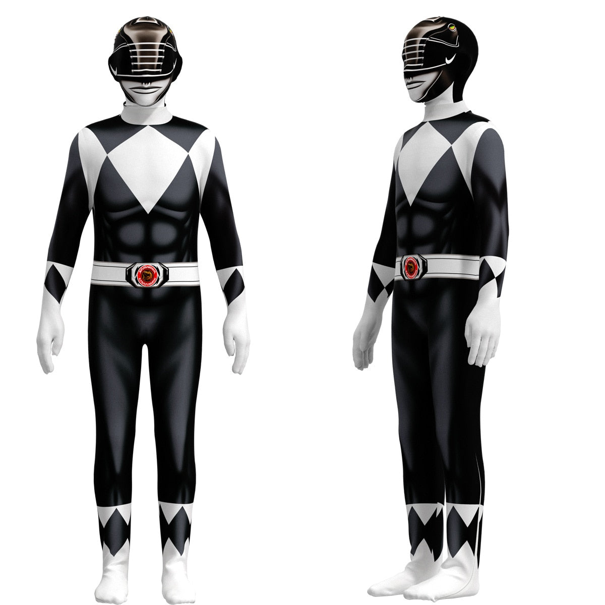 Adult Kids Power Samurai Halloween Suit