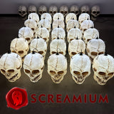 Giant Skull Pendant Lantern Prop 20-Inch-Tall Waterproof Outdoor Halloween Decoration