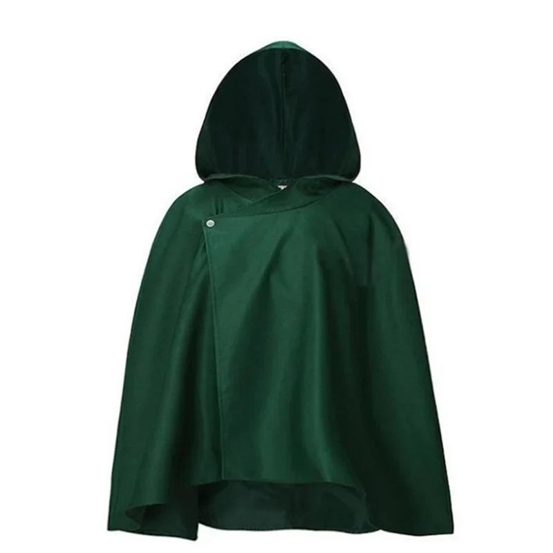 Halloween Japanese Hooded Cape Scout Corps Cosplay Costume Anime
