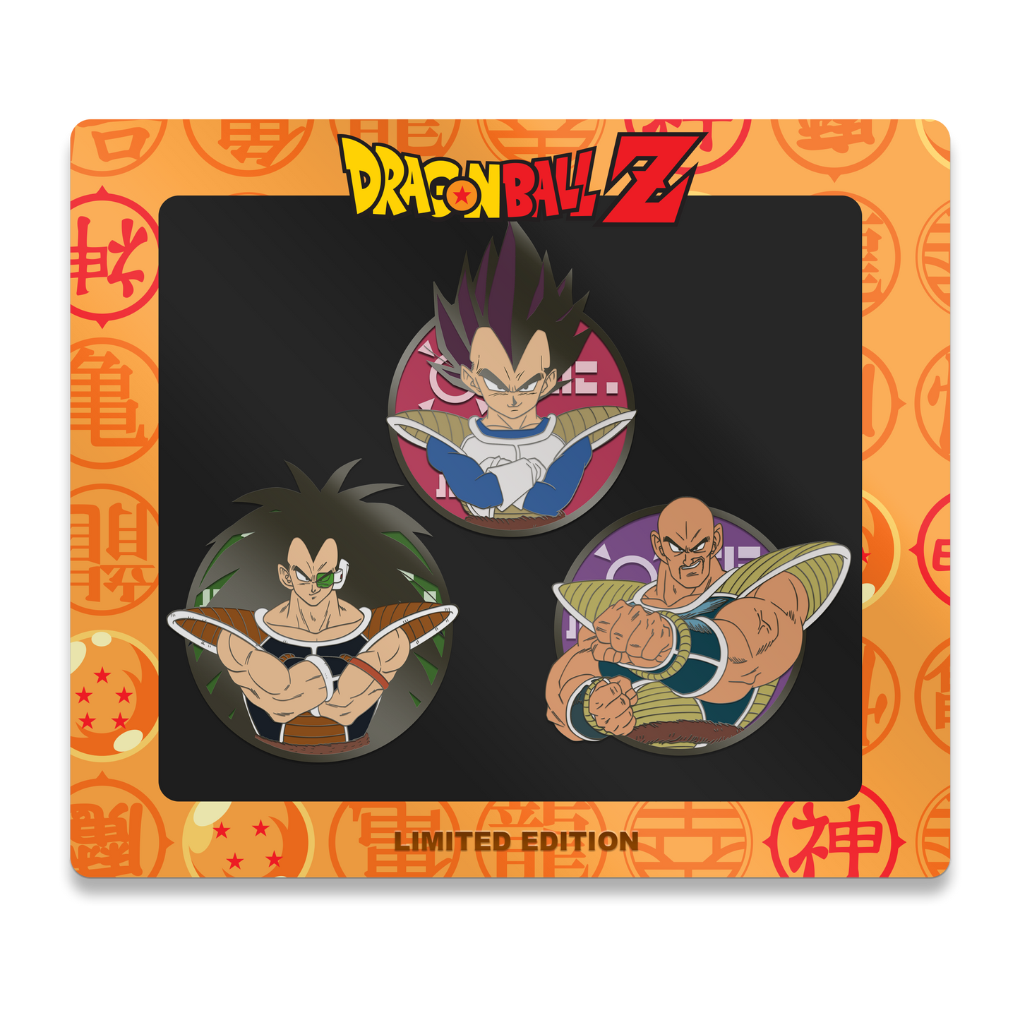 Pin Club: Saiyan Villains Pin Set
