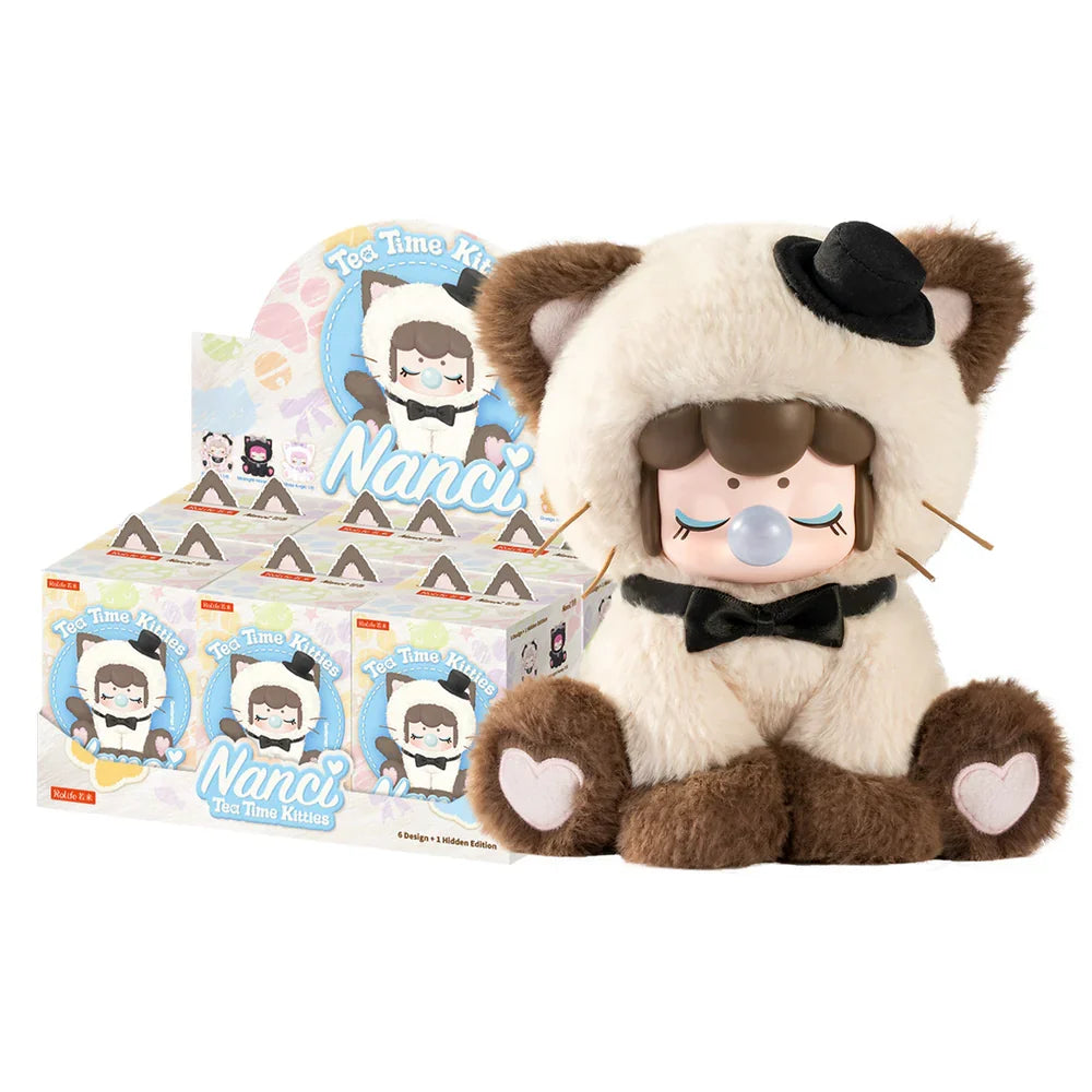 Rolife Nanci's Tea Time Kitties Surprise Plush Dolls Blind Box