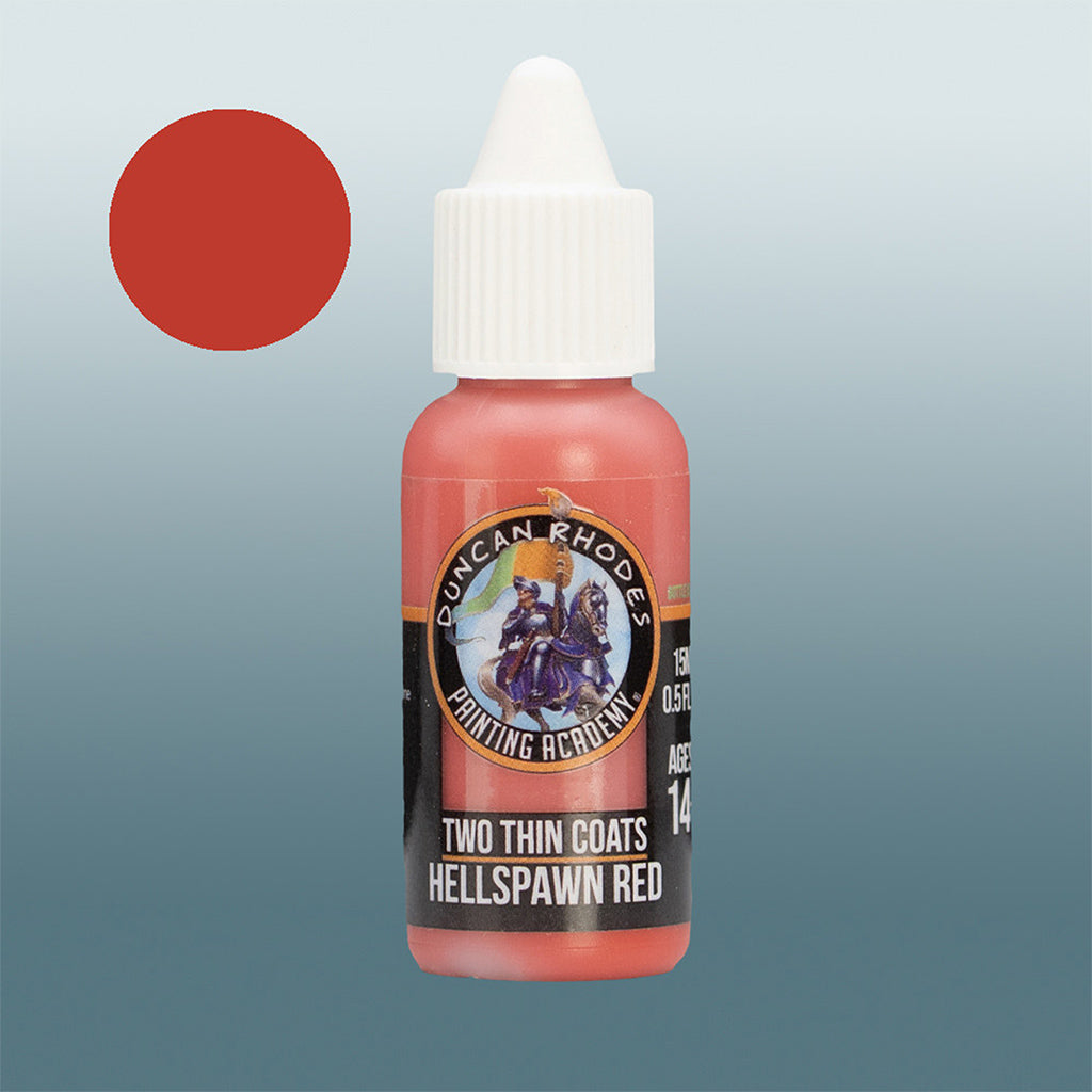 Two Thin Coats Bright: Hellspawn Red