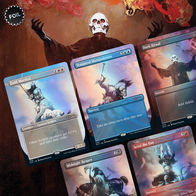 Magic: the Gathering - Secret Lair The Art of Frank Frazetta Foil Edition