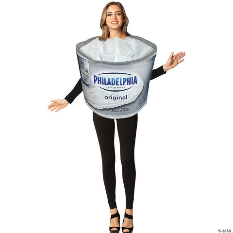 Adult Kraft Philadelphia Cream Cheese Costume