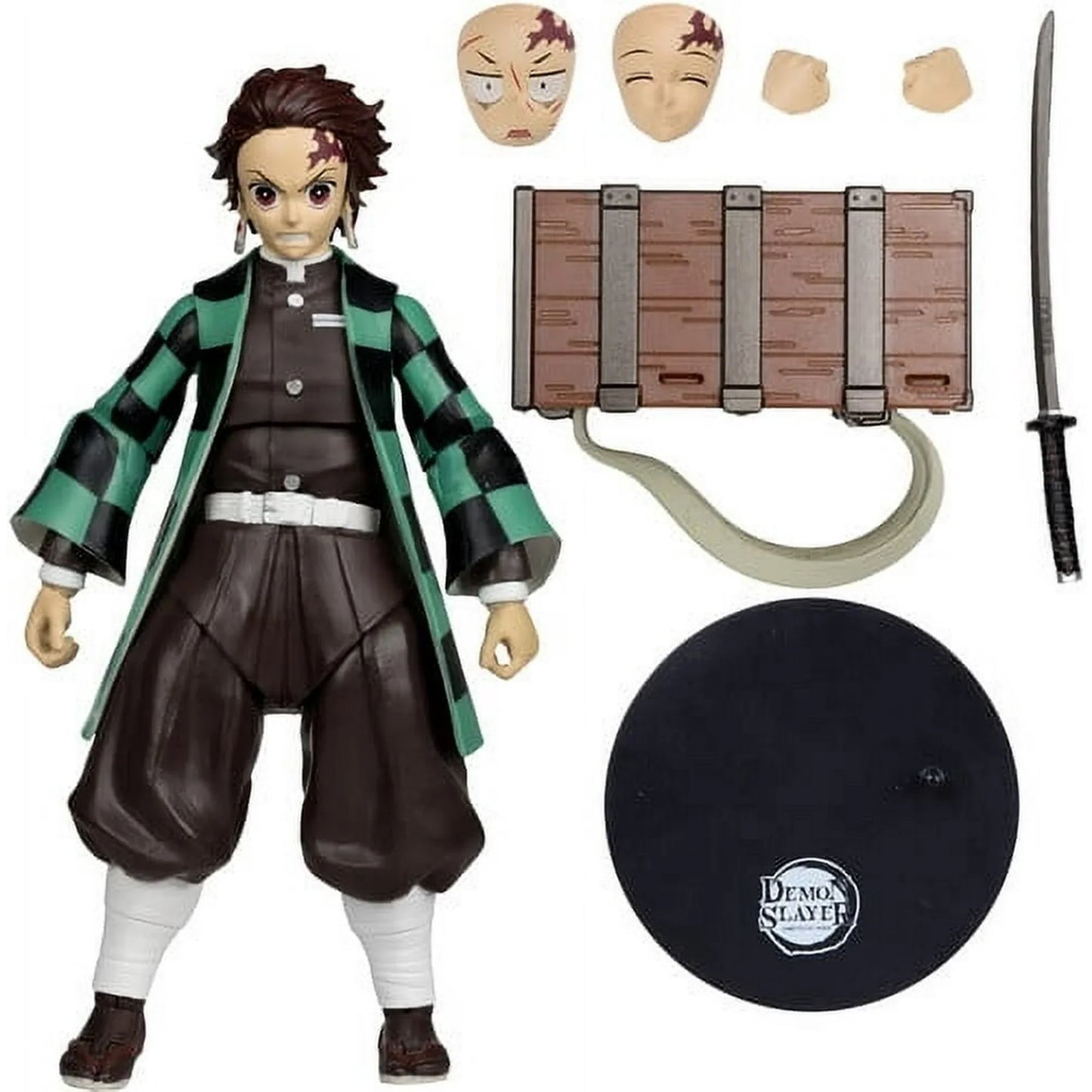 Tanjiro Kamado w/Nezuko Box (Demon Slayer) 7" Figure - McFarlane Toys