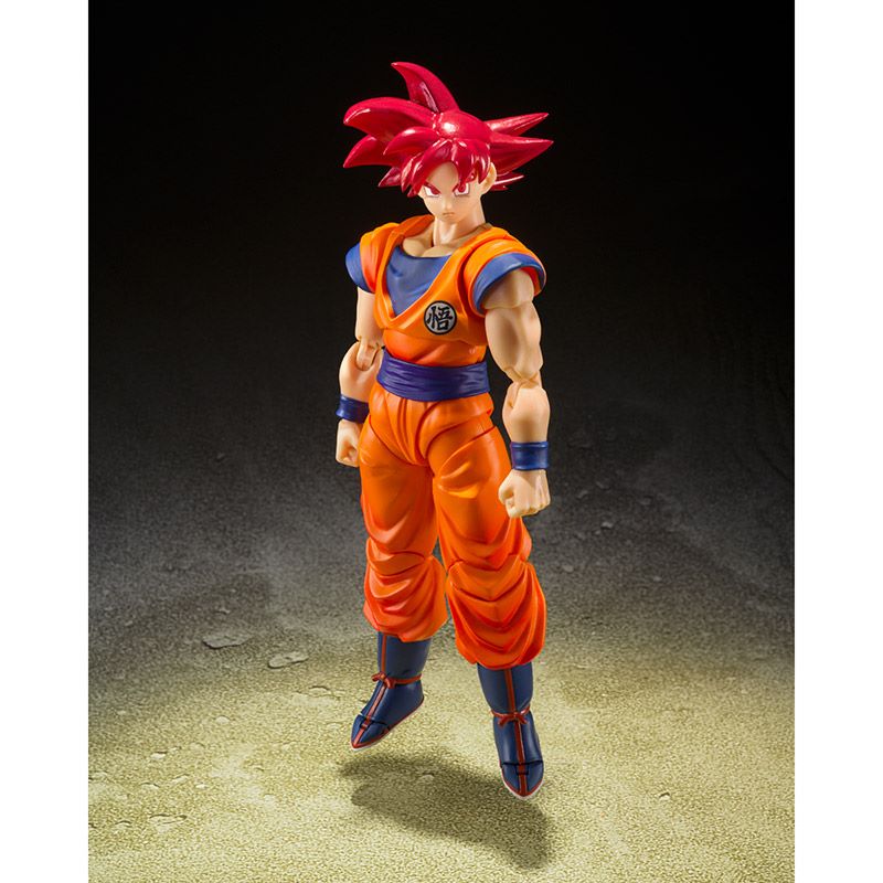 S.H.FIGUARTS SUPER SAIYAN GOD SON GOKU -SAIYAN GOD INSTILLED WITH THE LIGHT OF RIGHTEOUS HEARTS-