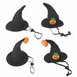 Anniepaw Dog Cat Halloween Witch Hat Pumpkin Smile Costume Photo Prop Party Headwear