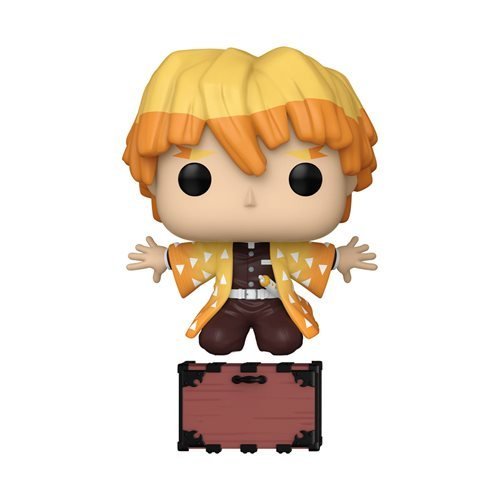 Funko Pop! 1488 - Demon Slayer - Zenitsu Agatsuma Vinyl Figure - Entertainment Earth Exclusive