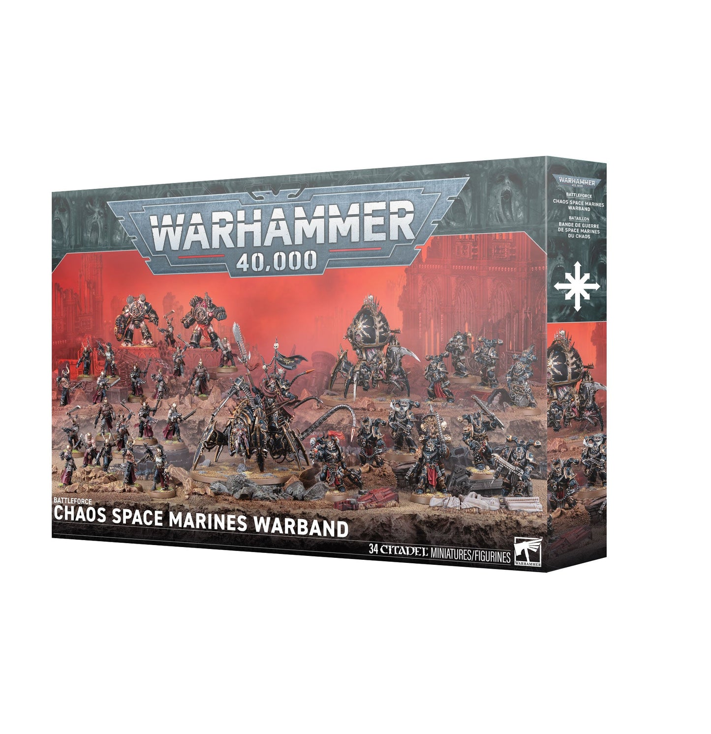 Warhammer 40K: Chaos Space Marines Battleforce - Chaos Space Marines Warband